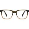 Front View Image of Chamberlain Eyeglasses Collection, by Warby Parker Brand, in Cactus Fade Color