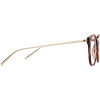 Side View Image of Tilden Eyeglasses Collection, by Warby Parker Brand, in Acorn Tortoise with Polished Gold Color Side View Image of Tilden Eyeglasses Collection, by Warby Parker Brand, in Acorn Tortoise with Polished Gold Color