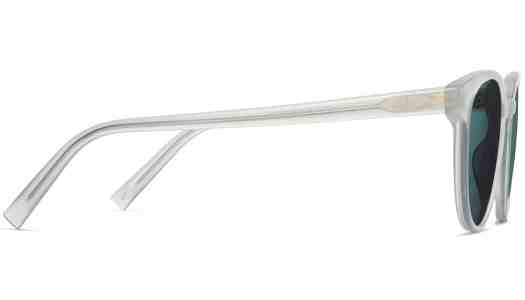 Side View Image of Wright Sunglasses Collection, by Warby Parker Brand, in Glacier Grey Color