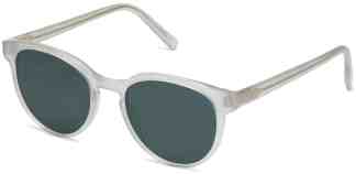 Angle View Image of Wright Sunglasses Collection, by Warby Parker Brand, in Glacier Grey Color