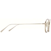 Side View Image of Colvin Eyeglasses Collection, by Warby Parker Brand, in Polished Gold with Savanna Tortoise Color