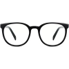 Front View Image of Gillian Eyeglasses Collection, by Warby Parker Brand, in Jet Black Color