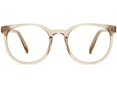 Front View Image of Gillian Eyeglasses Collection, by Warby Parker Brand, in Nutmeg Crystal Color