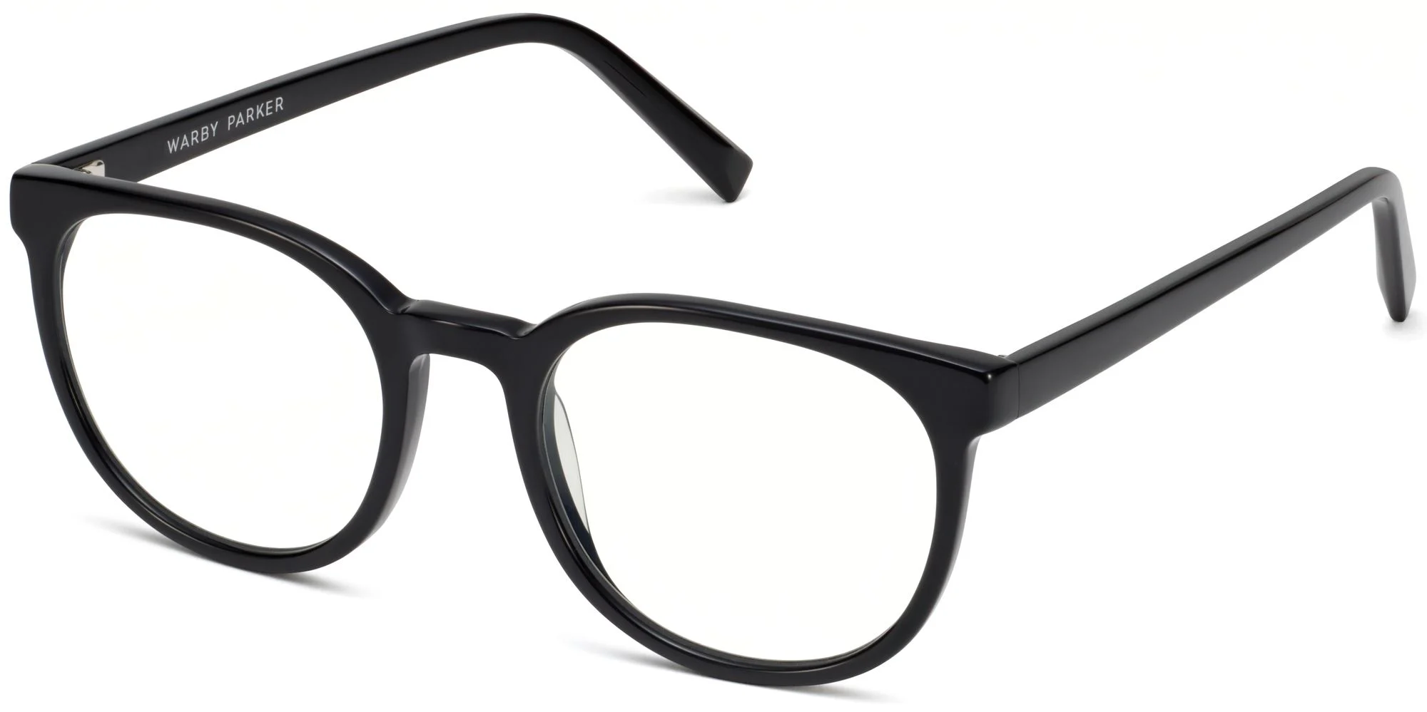 Angle View Image of Gillian Eyeglasses Collection, by Warby Parker Brand, in Jet Black Color