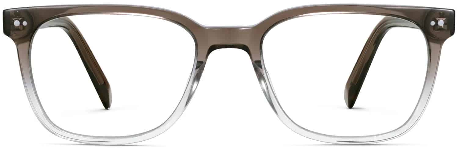 Front View Image of Hector Eyeglasses Collection, by Warby Parker Brand, Driftwood Fade Color