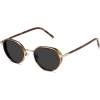 Angle View Image of Nestor Sunglasses Collection, by Warby Parker Brand, in Oak Barrel with Riesling Color