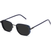 Angle View Image of Dante Sunglasses Collection, by Warby Parker Brand, in Inlet Crystal with Brushed Ink Color