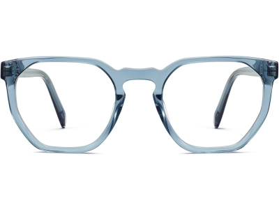 Front View Image of Tobias Eyeglasses Collection, by Warby Parker Brand, in Laguna Crystal Color