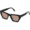 Angle View Image of Liana Sunglasses Collection, by Warby Parker Brand, in Jet Black Color