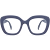 Front View Image of Gabriela Eyeglasses Collection, by Warby Parker Brand, in Denim Blue Color
